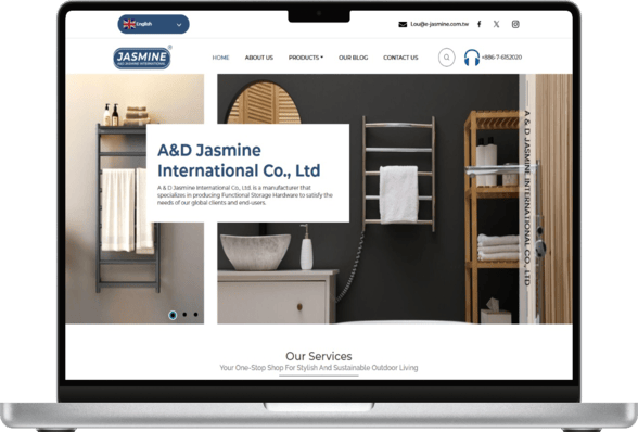 Jasmine Ad Website Development